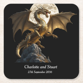 猛龍の飼育 スクエアペーパーコースター