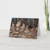 猟師が帰って来る。 カード (正面)