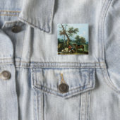 猟師の残り、18世紀 缶バッジ (インサイチュ)