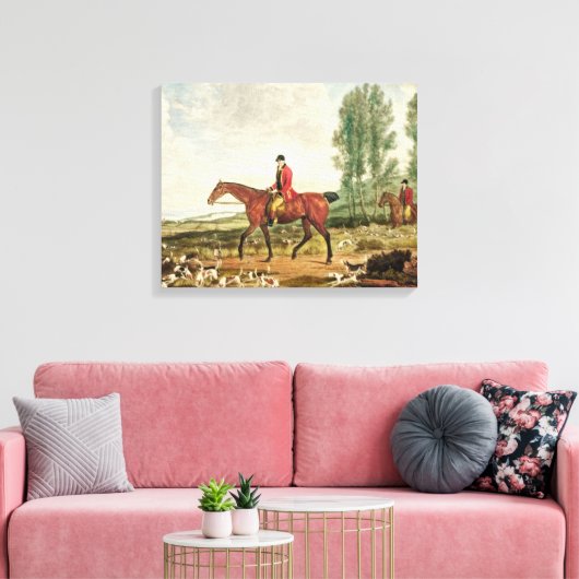 猟師 キャンバスプリント (インサイチュ (リビング))