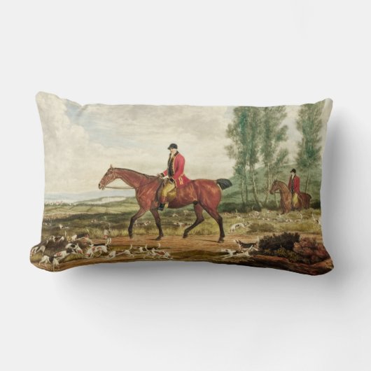 猟師 ランバークッション (正面)