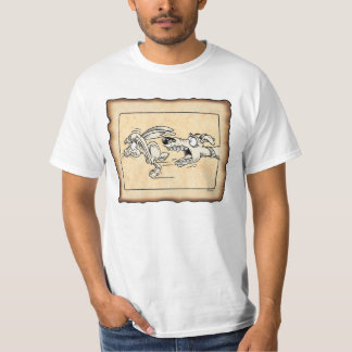 猟犬およびノウサギZazz Tシャツ