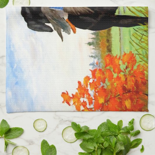 猟犬タオル キッチンタオル (折り畳み)