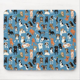 猟犬地区のマウスパッド マウスパッド