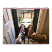 猟犬地区18か月のカレンダー カレンダー (カバー)