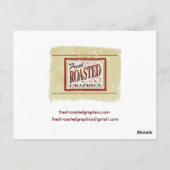 猪頭はがき ポストカード (裏面)