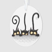 猫いけなとよくはしゃぐキャラクター オーナメント (正面)