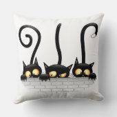 猫いけなとよくはしゃぐキャラクター クッション (裏面)