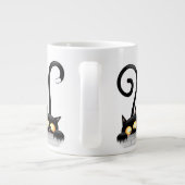 猫いけなとよくはしゃぐキャラクター ジャンボコーヒーマグカップ (裏面)