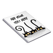 猫いけなとよくはしゃぐキャラクター ノートブック (右側)