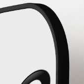 猫いけなとよくはしゃぐキャラクター ピックルボールラケット (左詳細)