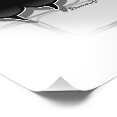 猫いけなとよくはしゃぐキャラクター フォトプリント (角)