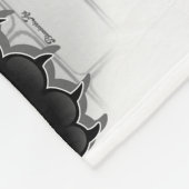 猫いけなとよくはしゃぐキャラクター フリースブランケット (角)