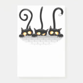 猫いけなとよくはしゃぐキャラクター ポストイット (正面)