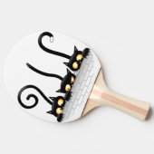 猫いけなとよくはしゃぐキャラクター 卓球ラケット (横)