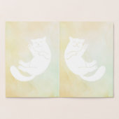 猫いけなカード 箔カード (内部)