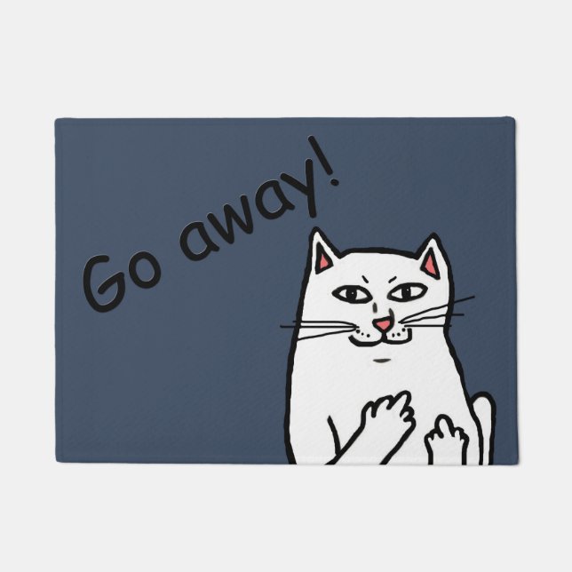 猫いけな ドアマット (正面)