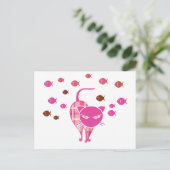 猫いけな ポストカード (スタンド正面)