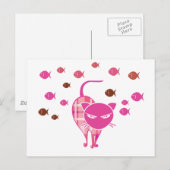 猫いけな ポストカード (正面/裏面)