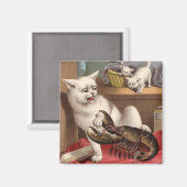 猫いけな- ロブスターサプライズ磁石 マグネット (正面/裏面)