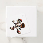 猫おっちょこちょいの野球の投手 フェイバータグ (インサイチュ)