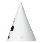 猫おっちょこちょいの野球投手がハッピーバースデーを巻き上げる パーティーハット (右)