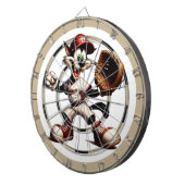 猫おっちょこちょいの野球投手がレギュレーションを強化 ダーツボード (正面右)