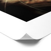 猫おもしろいおもしろい舌アウト猫ポスタークールプリント ポスター (角)