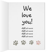 猫おもしろいからのバレンタインの贈り物カスタム (内側(右))