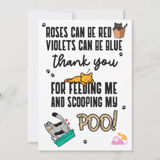 猫おもしろいから来たかわいい父の日|過去記事 カード (正面)