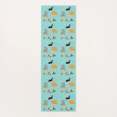 猫おもしろいがヨガに ヨガマット (裏面)