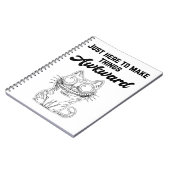 猫おもしろいが気まずい ノートブック (左側)