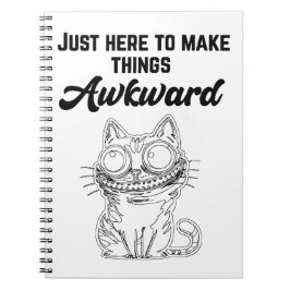 猫おもしろいが気まずい ノートブック