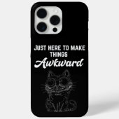 猫おもしろいが気まずい Case-Mate iPhoneケース (裏面)