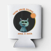 猫おもしろいが皆既食太陽の2024 缶クーラー (裏面)