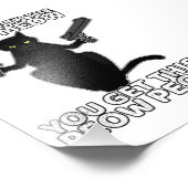 猫おもしろいが銃を持ってニャーと乱交 フォトプリント            (角)