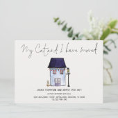 猫おもしろいと一緒に台本の移動カードを (スタンド正面)