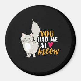 猫おもしろいと子猫の愛がニャー マグネット