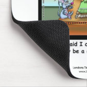 猫おもしろいと弁護士のマおもしろいウスパッド マウスパッド (コーナー)