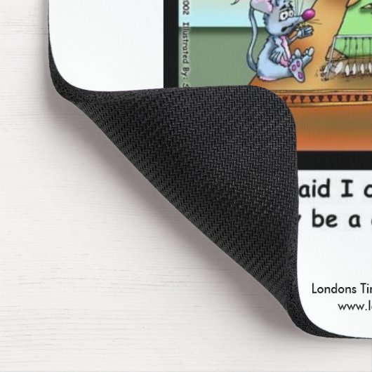 猫おもしろいと弁護士のマおもしろいウスパッド マウスパッド (コーナー)