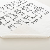 猫おもしろいと数学、猫と代数の愛人おもしろいC シェルパブランケット (3/4)
