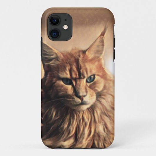 猫おもしろいと熱狂する Case-Mate iPhoneケース (裏面)