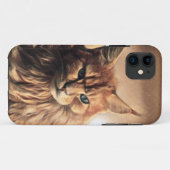 猫おもしろいと熱狂する Case-Mate iPhoneケース (裏面(横))