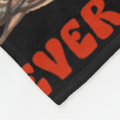 猫おもしろいのクリスマス私は全素晴らして素晴らし フリースブランケット (角)