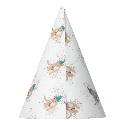 猫おもしろいのパーティー パーティーハット (裏面)