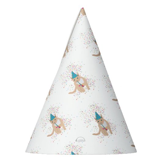 猫おもしろいのパーティー パーティーハット (左)