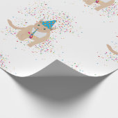 猫おもしろいのパーティー ラッピングペーパー (角)