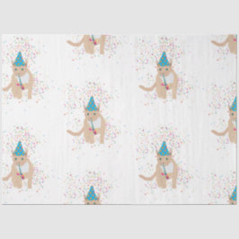 猫おもしろいのパーティー 薄葉紙