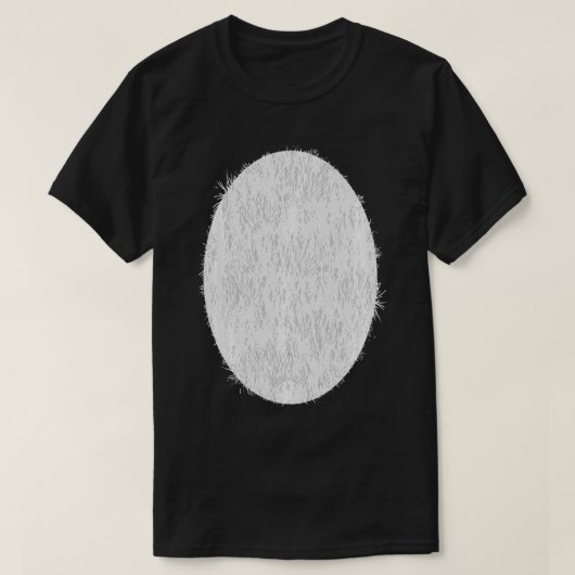 猫おもしろいのベリーヘアコスチューム Tシャツ (デザイン正面)