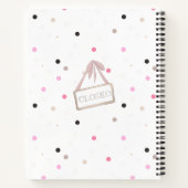 猫おもしろいのベーカリーレシピ ノートブック (裏面)